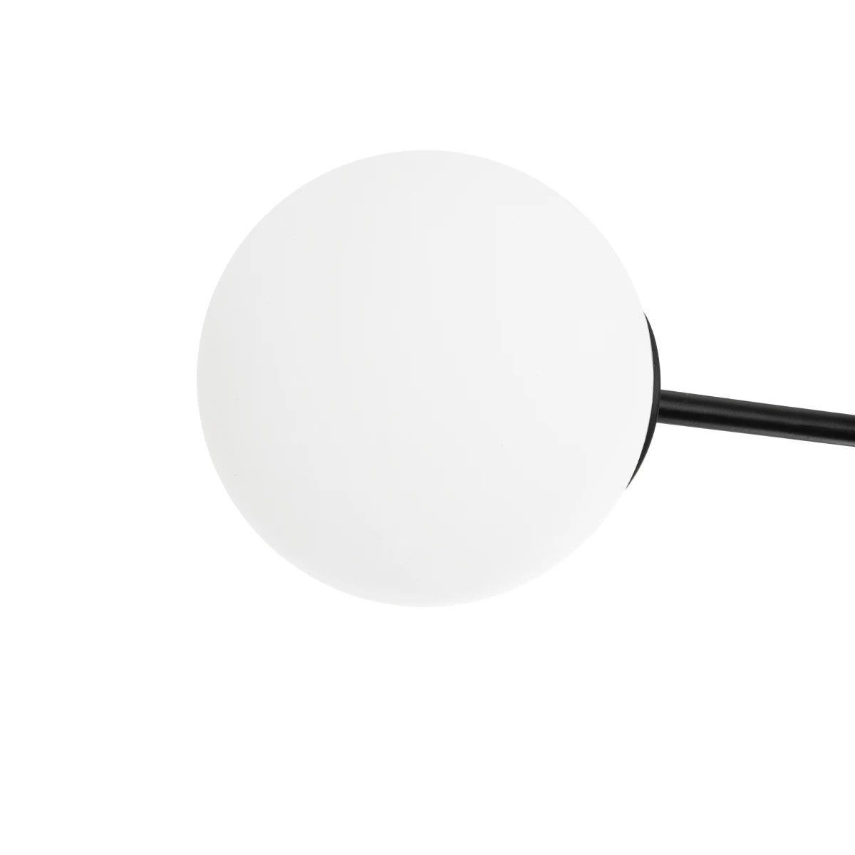 GLOBOSTAR® GLOBUS 201-0118 Μοντέρνο Φωτιστικό Οροφής με Ντουί 2 x E27 AC 220-240V IP20 - Μαύρο & Λευκό - Μ65 x Π15 x Υ23cm - ledmania.gr