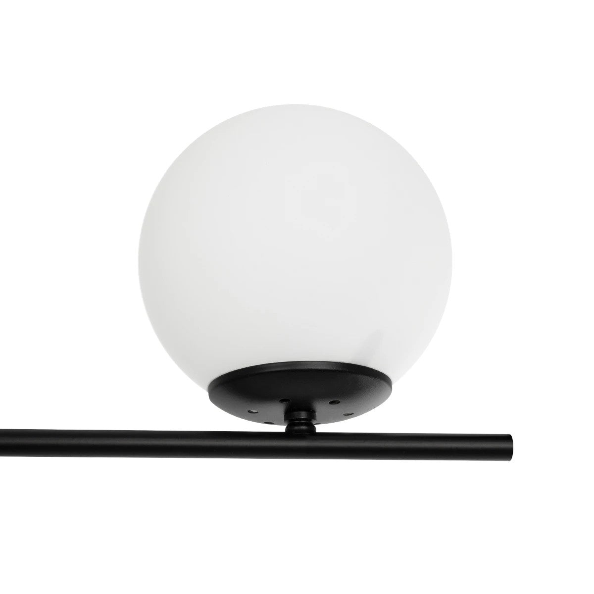 GLOBOSTAR® GLOBUS 201-0118 Μοντέρνο Φωτιστικό Οροφής με Ντουί 2 x E27 AC 220-240V IP20 - Μαύρο & Λευκό - Μ65 x Π15 x Υ23cm - ledmania.gr