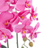 GloboStar® Artificial Garden PINK ORCHID 21116 Διακοσμητικό Φυτό Ροζ Ορχιδέα Υ45cm - ledmania.gr