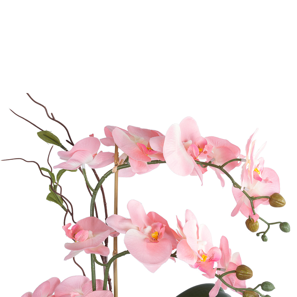 GloboStar® Artificial Garden PINK ORCHID 21126 Διακοσμητικό Φυτό Ροζ Ορχιδέα Υ42cm - ledmania.gr