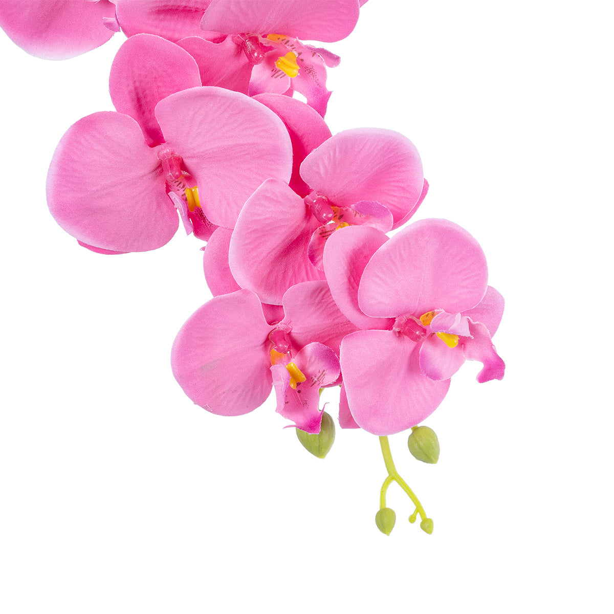 GloboStar® Artificial Garden  PINK ORCHID BRANCH 21131 Τεχνητό Διακοσμητικό Κλαδί Ορχιδέας Y85cm - ledmania.gr
