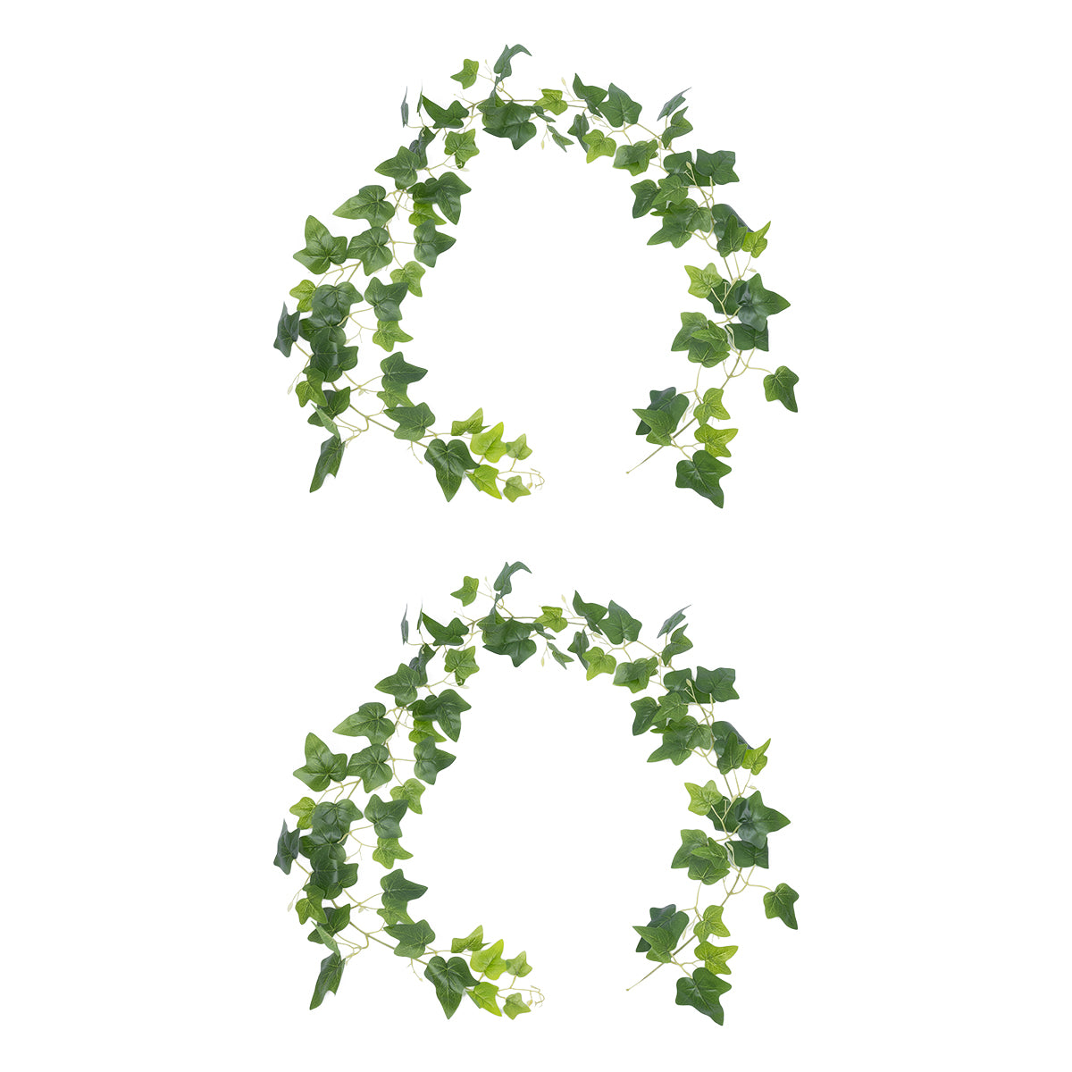 GloboStar® Artificial Garden ENGLISH IVY GARLAND 21146 Τεχνητή Διακοσμητική Αγγλική Γυρλάντα  Φ20 x Υ200cm Σετ 2 τεμαχίων