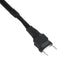GloboStar® 226033 Connector AC/DC Max 10m Τροφοδοσίας Για Όλες τις Μονόχρωμες Epistar Wide Ταινίες LED Διπλής Σειράς DC 230V 2 Pin Μ25 x Π1.6 x Y0.8cm - ledmania.gr