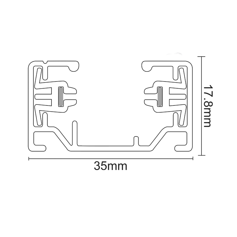 ΡΑΓΑ 2 ΚΑΛΩΔΙΩΝ 2m ΓΚΡΙ - ledmania.gr