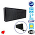 GloboStar® 90321 Κυλιόμενη Ψηφιακή Επιγραφή P10 LED SMD AC 220-240V με Wi-Fi - Αδιάβροχή IP65 - Διπλής Όψης - Μ104 x Π12 x Υ40cm Κόκκινο - ledmania.gr