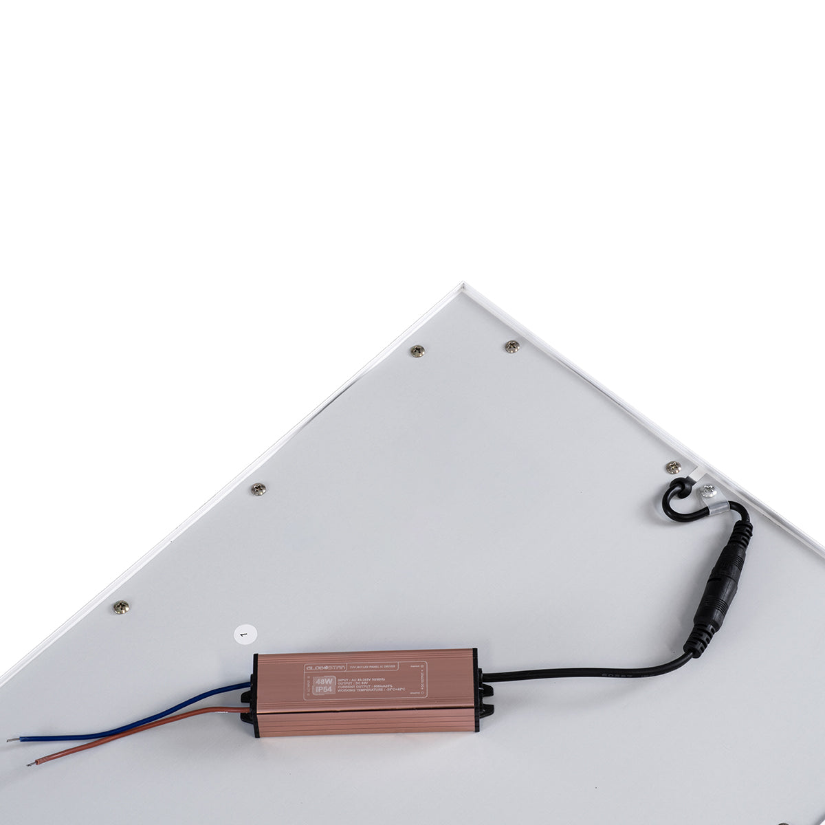 GloboStar® 60213 Χωνευτό LED Panel Milky Super Slim 120x30cm 48W 4560lm 120° CRI≥80Ra UGR<19 AC 220-240V IP20 Μ120 x Π30 x Υ1.5cm - Φυσικό Λευκό 4500K - TÜV Certified Driver - 5 Years Warranty - ledmania.gr