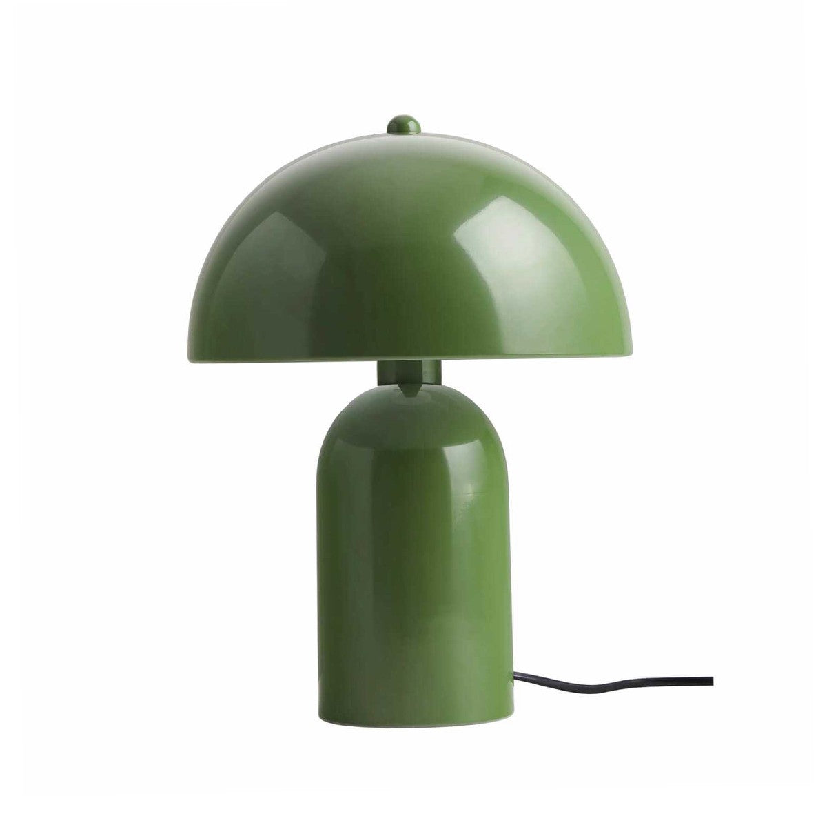 GloboStar® GASCO 204-0147 Μοντέρνο Eπιτραπέζιο Φωτιστικό Μονόφωτο 1 x E27 IP20 Πράσινο Μέταλλο - Μ25 x Π25 x Υ35cm - ledmania.gr
