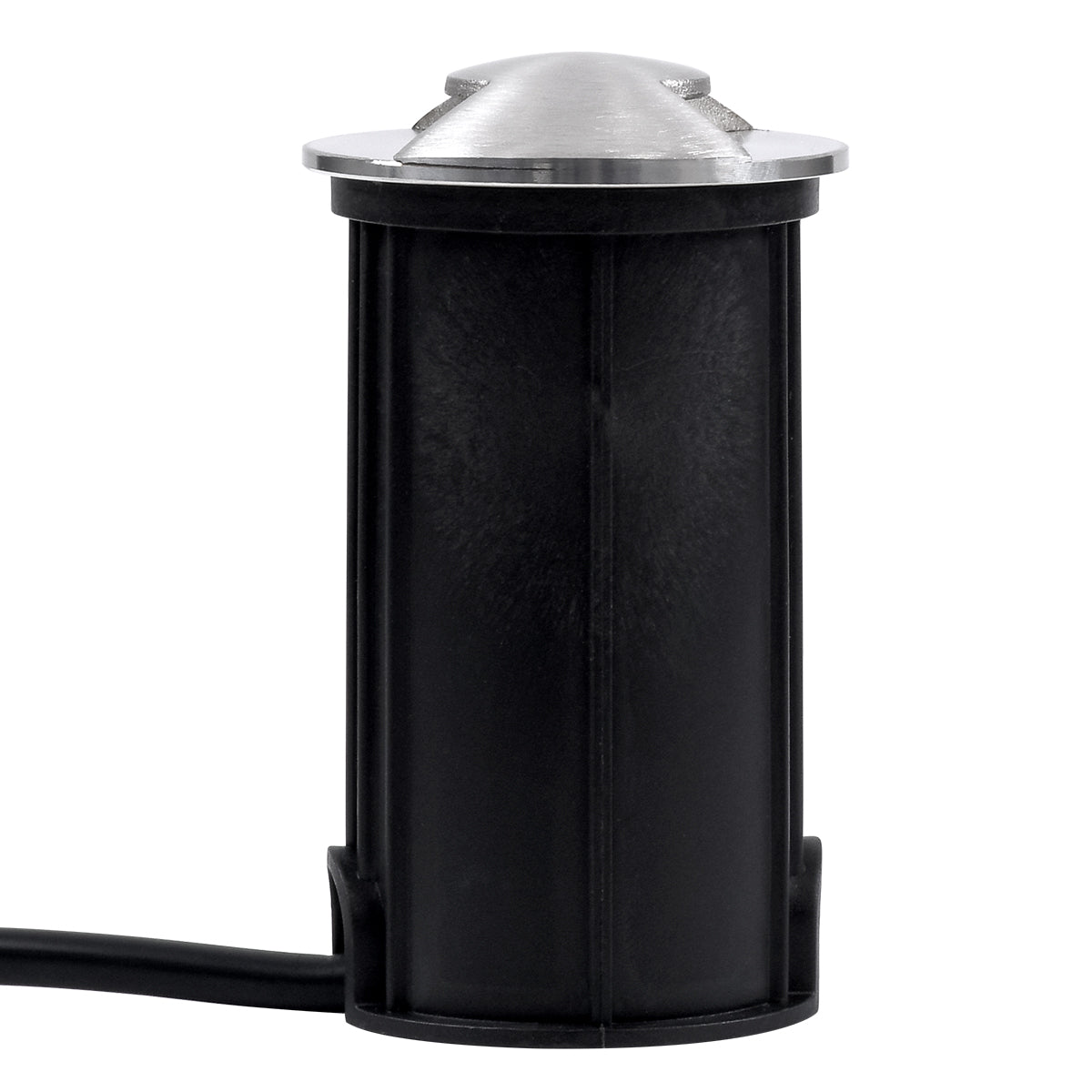 GloboStar® UNDERGROUND-RENA 90663 Χωνευτό Φωτιστικό Σποτ Δαπέδου Two Sided LED 1W 115lm 30° DC 24V Αδιάβροχο IP68 Φ5 x Υ9cm Φυσικό Λευκό 4500K - Ανοξείδωτο Ατσάλι - 3 Χρόνια Εγγύηση - ledmania.gr
