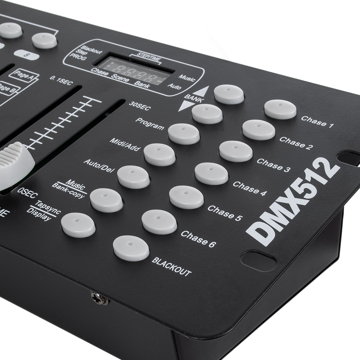 GLOBOSTAR® DMXCONSOLE 73493 DMX Master Κονσόλα Φωτισμού με 192 Κανάλια AC 220-240V IP20 - DMX512 - Μ48 x Π13.5 x Υ7cm - 2 Χρόνια Εγγύηση - ledmania.gr