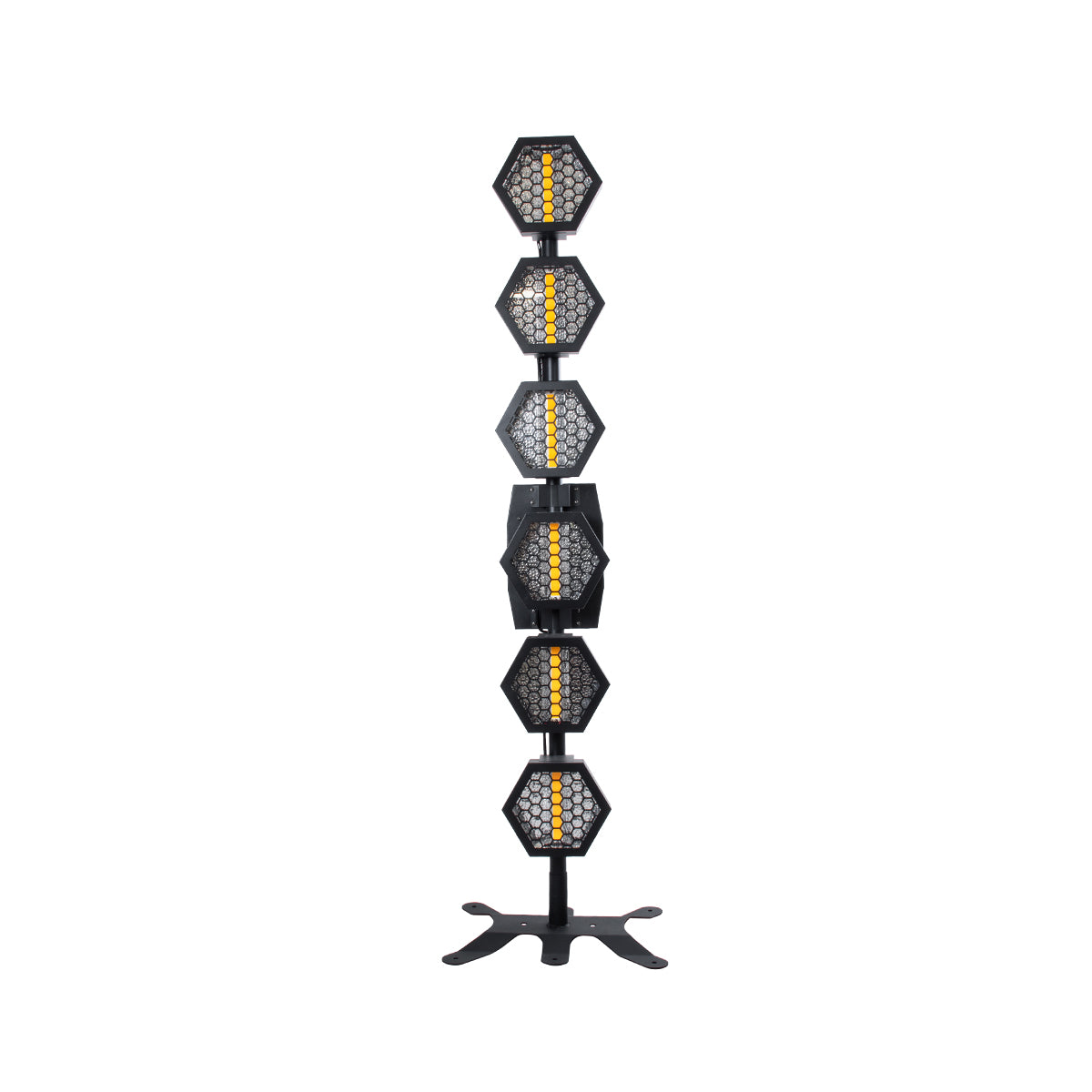 HEXA® HALO 51194 Stage Φωτιστικό Ειδικών Εφέ Digital Matrix Pixel & Blinder LED 672W 120° AC 220-240V IP20 6 x 100W COB Chip & 144 x 0.5W SMD5050 Chip Ultra Θερμό Λευκό 2200K & Πολύχρωμο RGB Dimmable DMX512 Protocol - Μ40 x Π32 x Υ146.5cm - 2 Χρόνια Εγ...