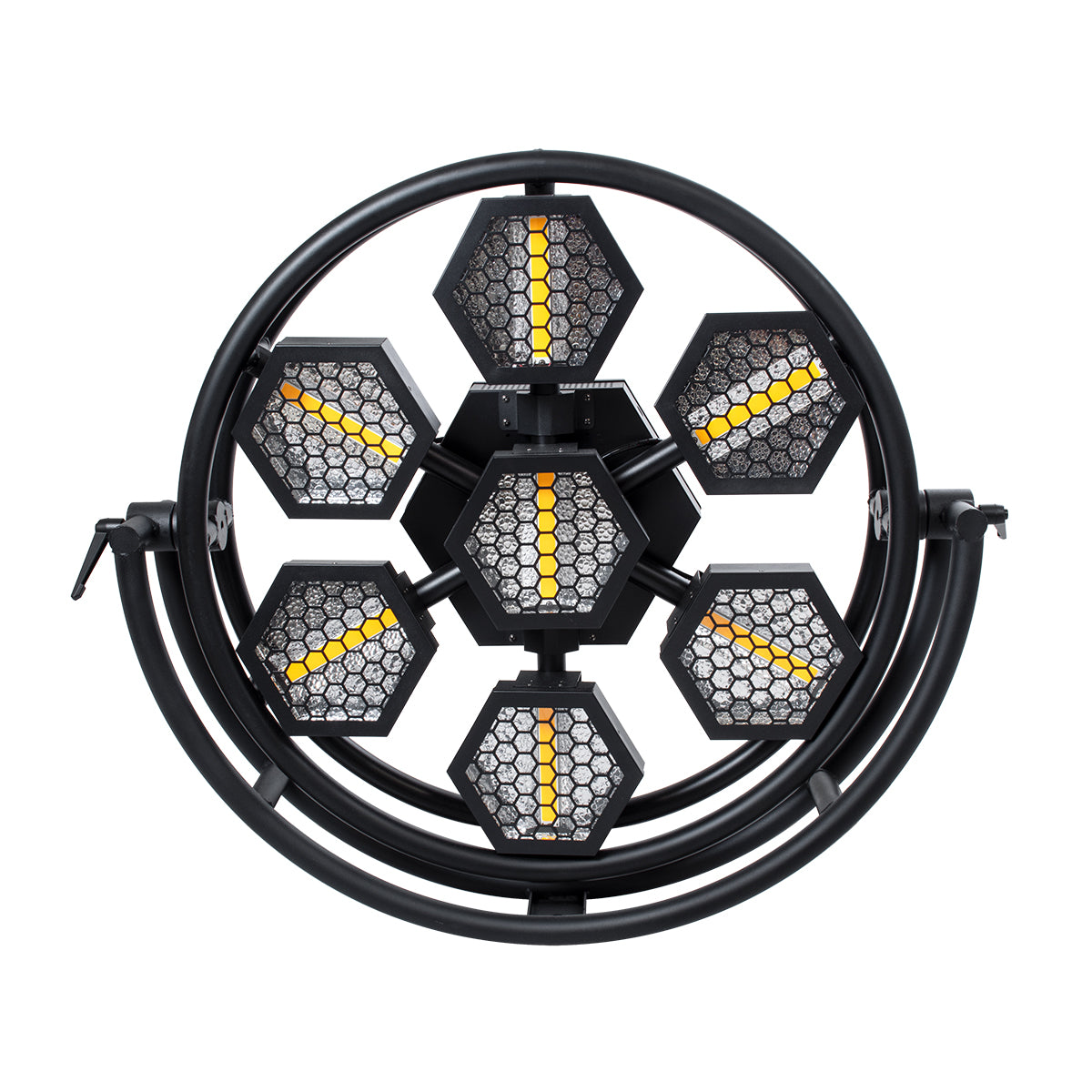 HEXA® HALO 51196 Stage Φωτιστικό Ειδικών Εφέ Digital Matrix Pixel & Blinder LED 784W 120° AC 220-240V IP20 7 x 100W COB Chip & 168 x 0.5W SMD5050 Chip Ultra Θερμό Λευκό 2200K & Πολύχρωμο RGB Dimmable DMX512 Protocol - Μ95 x Π17.5 x Υ78.5cm - 2 Χρόνια Ε...