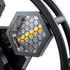 HEXA® HALO 51196 Stage Φωτιστικό Ειδικών Εφέ Digital Matrix Pixel & Blinder LED 784W 120° AC 220-240V IP20 7 x 100W COB Chip & 168 x 0.5W SMD5050 Chip Ultra Θερμό Λευκό 2200K & Πολύχρωμο RGB Dimmable DMX512 Protocol - Μ95 x Π17.5 x Υ78.5cm - 2 Χρόνια Ε...