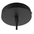 GloboStar® WICKHAM 01171 Vintage Κρεμαστό Φωτιστικό Καμπάνα Μονόφωτο 1 x E27 IP20 Διάφανο Γυαλί με Μαύρο & Χρυσό Μέταλλο Μ30 x Π30 x Y25cm - ledmania.gr