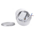 GloboStar® OMEGA-S 60299 Επιφανειακό LED Spot Downlight Φ10cm 12W 1500lm 36° AC 220-240V IP20 Φ10 x Υ10.5cm - Στρόγγυλο - Λευκό - Θερμό Λευκό 2700K - Bridgelux COB - 5 Years Warranty - ledmania.gr