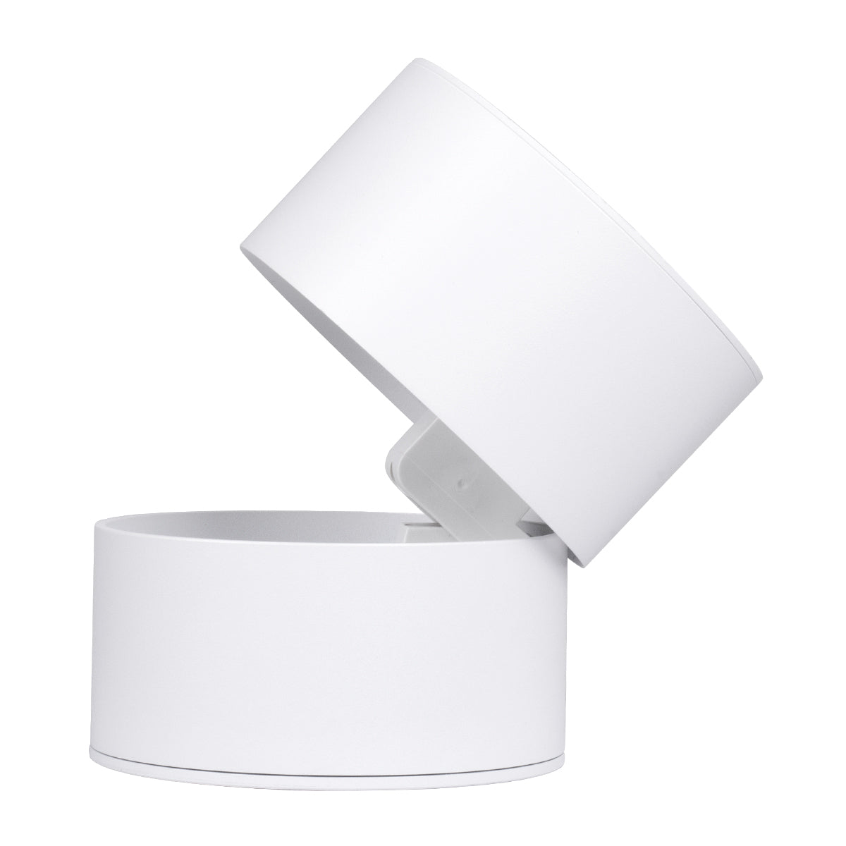 GloboStar® OMEGA-S 60299 Επιφανειακό LED Spot Downlight Φ10cm 12W 1500lm 36° AC 220-240V IP20 Φ10 x Υ10.5cm - Στρόγγυλο - Λευκό - Θερμό Λευκό 2700K - Bridgelux COB - 5 Years Warranty - ledmania.gr