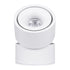 GloboStar® OMEGA-S 60299 Επιφανειακό LED Spot Downlight Φ10cm 12W 1500lm 36° AC 220-240V IP20 Φ10 x Υ10.5cm - Στρόγγυλο - Λευκό - Θερμό Λευκό 2700K - Bridgelux COB - 5 Years Warranty - ledmania.gr