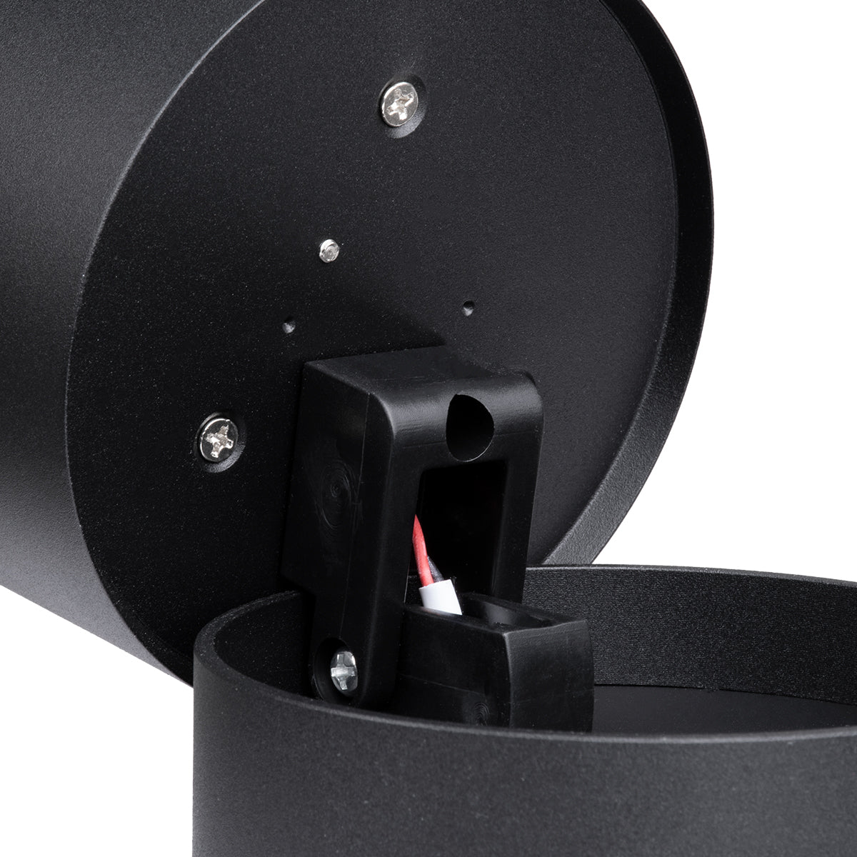 GLOBOSTAR® OMEGA-S 60301 Κινούμενο Downlight Σποτ LED 12W 1500lm 36° AC 220-240V IP20 Θερμό Λευκό 2700K - Bridgelux COB Chip & TÜV SÜD Driver - Μαύρο Ματ - Μ10 x Π10 x Υ10.5cm - 5 Χρόνια Εγγύηση