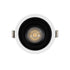GLOBOSTAR® DUSTY 60340 Χωνευτό Downlight Σποτ LED 12W 1380lm 45° AC 220-240V Αδιάβροχο IP65 Φυσικό Λευκό 4500K - Bridgelux COB Chip & TÜV SÜD Driver - Λευκό & Μαύρο Ματ - Μ8 x Π8 x Υ7.5cm / Q7.5cm - 5 Χρόνια Εγγύηση