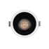 GLOBOSTAR® DUSTY 60341 Χωνευτό Downlight Σποτ LED 12W 1320lm 45° AC 220-240V Αδιάβροχο IP65 Θερμό Λευκό 2700K - Bridgelux COB Chip & TÜV SÜD Driver - Λευκό & Μαύρο Ματ - Μ8 x Π8 x Υ7.5cm / Q7.5cm - 5 Χρόνια Εγγύηση