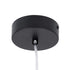 GloboStar® CANAL 60374 Κρεμαστό Φωτιστικό Σποτ Οροφής LED Downlight 7W 700lm 36° AC 220-240V IP20 Φ4 x Υ30cm Θερμό Λευκό 2700K - Μαύρο - Bridgelux COB - 5 Years Warranty - ledmania.gr