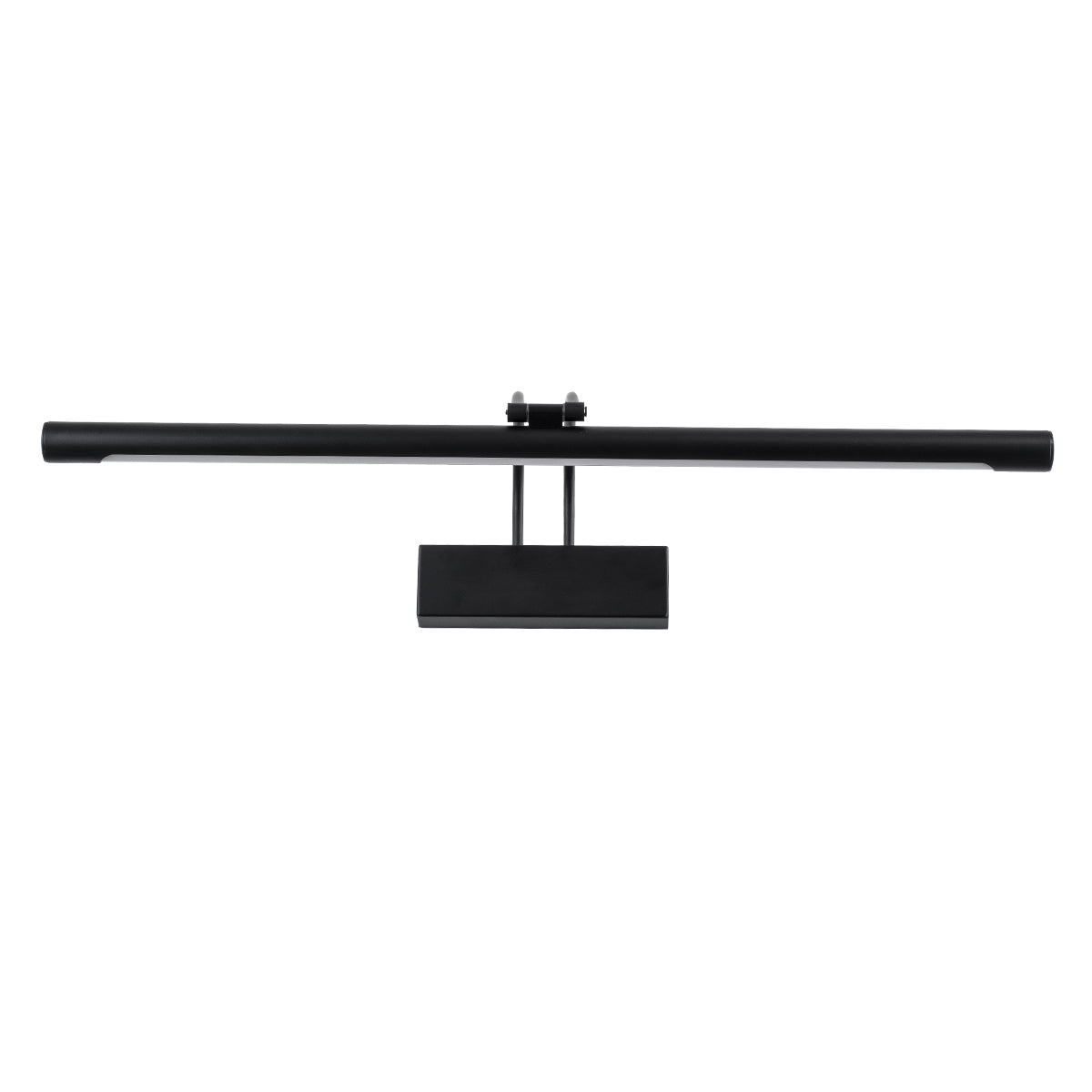 GLOBOSTAR® LAURA 60424 Μοντέρνο Φωτιστικό Τοίχου - Απλίκα Καθρέπτη Μπάνιου LED 12W 1400lm 120° AC 220-240V IP20 Φυσικό Λευκό 4500K - Bridgelux SMD Chip - Μαύρο Ματ - Μ60 x Π27 x Υ13cm - 3 Χρόνια Εγγύηση - ledmania.gr