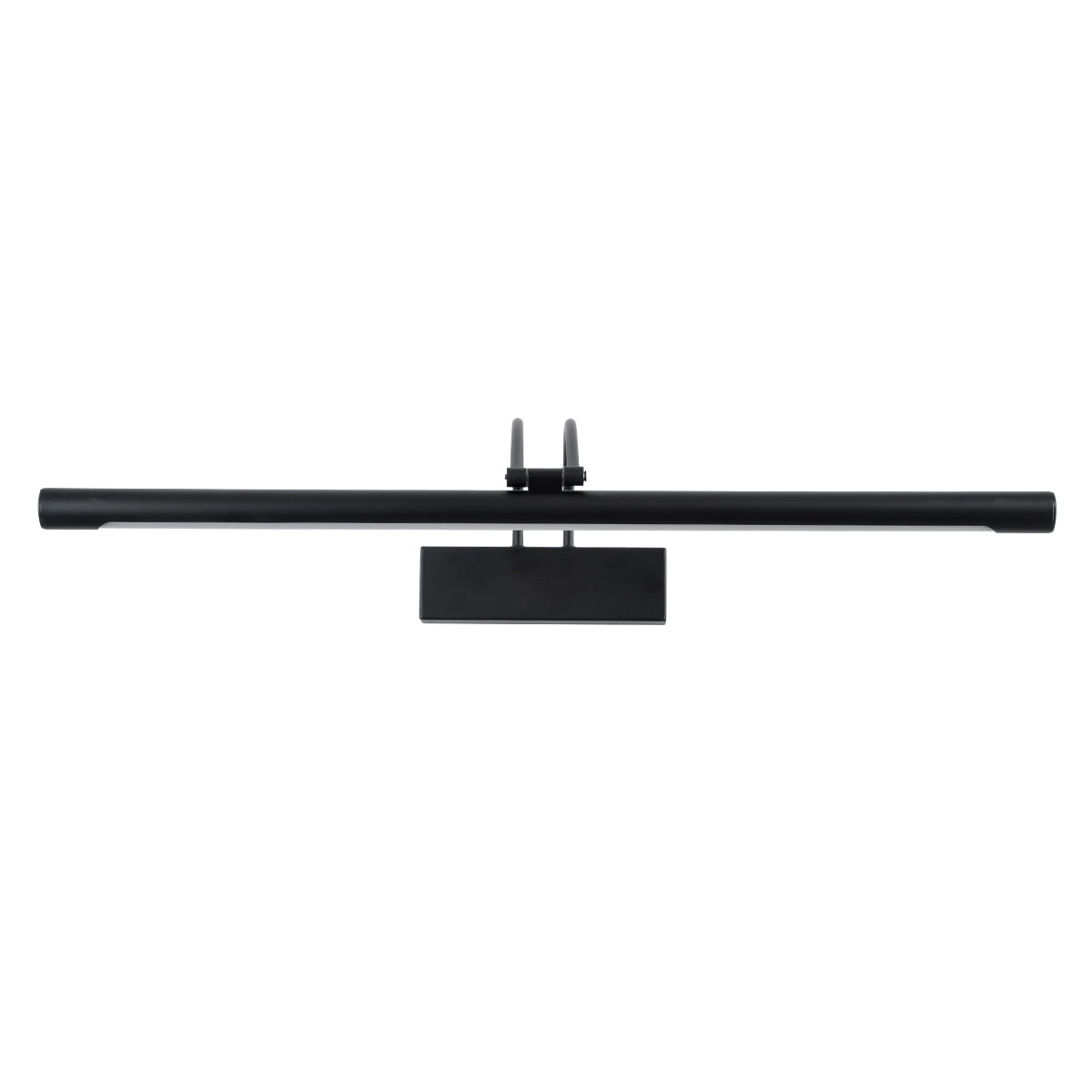 GLOBOSTAR® LAURA 60424 Μοντέρνο Φωτιστικό Τοίχου - Απλίκα Καθρέπτη Μπάνιου LED 12W 1400lm 120° AC 220-240V IP20 Φυσικό Λευκό 4500K - Bridgelux SMD Chip - Μαύρο Ματ - Μ60 x Π27 x Υ13cm - 3 Χρόνια Εγγύηση - ledmania.gr