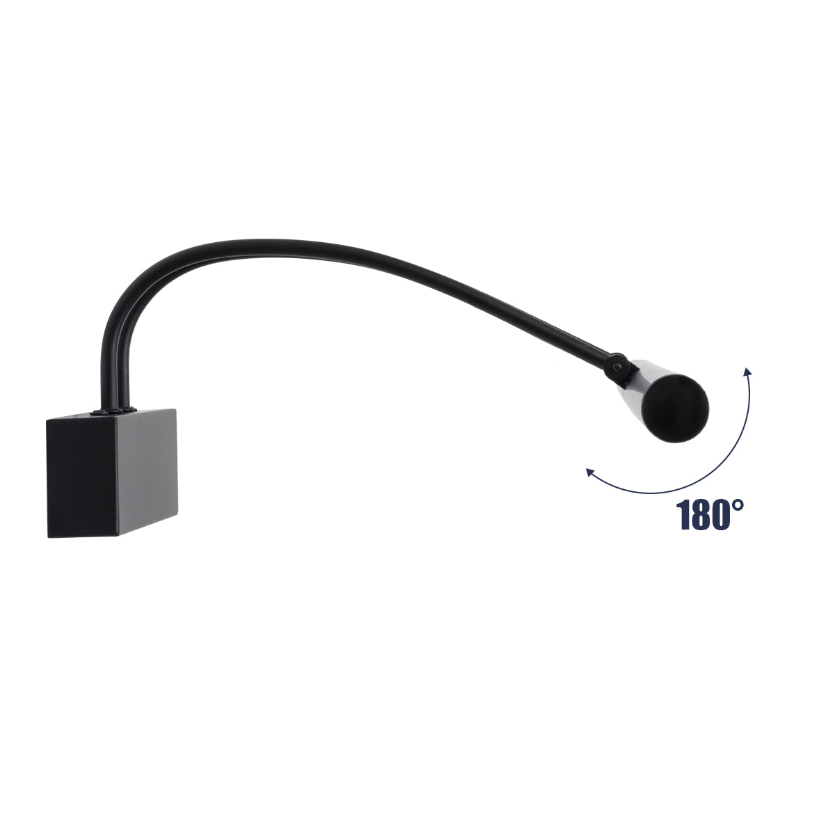 GLOBOSTAR® LAURA 60424 Μοντέρνο Φωτιστικό Τοίχου - Απλίκα Καθρέπτη Μπάνιου LED 12W 1400lm 120° AC 220-240V IP20 Φυσικό Λευκό 4500K - Bridgelux SMD Chip - Μαύρο Ματ - Μ60 x Π27 x Υ13cm - 3 Χρόνια Εγγύηση - ledmania.gr