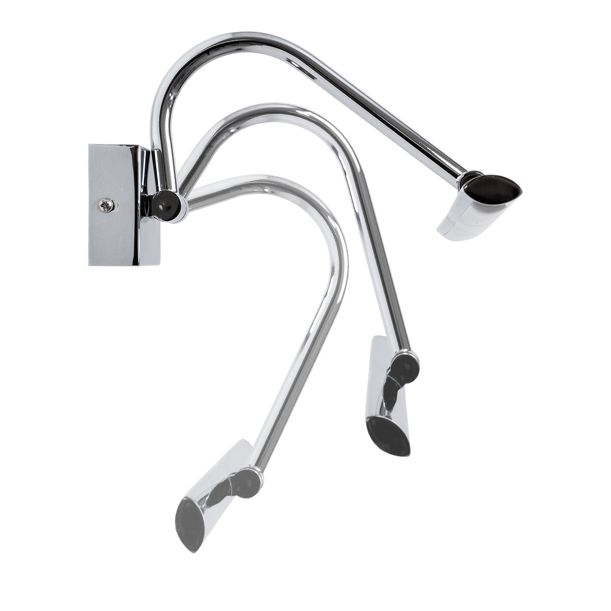 GLOBOSTAR® MIRA 60434 Μοντέρνο Φωτιστικό Τοίχου - Απλίκα Καθρέπτη Μπάνιου LED 12W 1400lm 120° AC 220-240V IP20 Φυσικό Λευκό 4500K - Bridgelux SMD Chip - Νίκελ Χρώμιο - Μ60 x Π20 x Υ13cm - 3 Χρόνια Εγγύηση - ledmania.gr