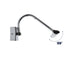 GLOBOSTAR® MIRA 60434 Μοντέρνο Φωτιστικό Τοίχου - Απλίκα Καθρέπτη Μπάνιου LED 12W 1400lm 120° AC 220-240V IP20 Φυσικό Λευκό 4500K - Bridgelux SMD Chip - Νίκελ Χρώμιο - Μ60 x Π20 x Υ13cm - 3 Χρόνια Εγγύηση - ledmania.gr