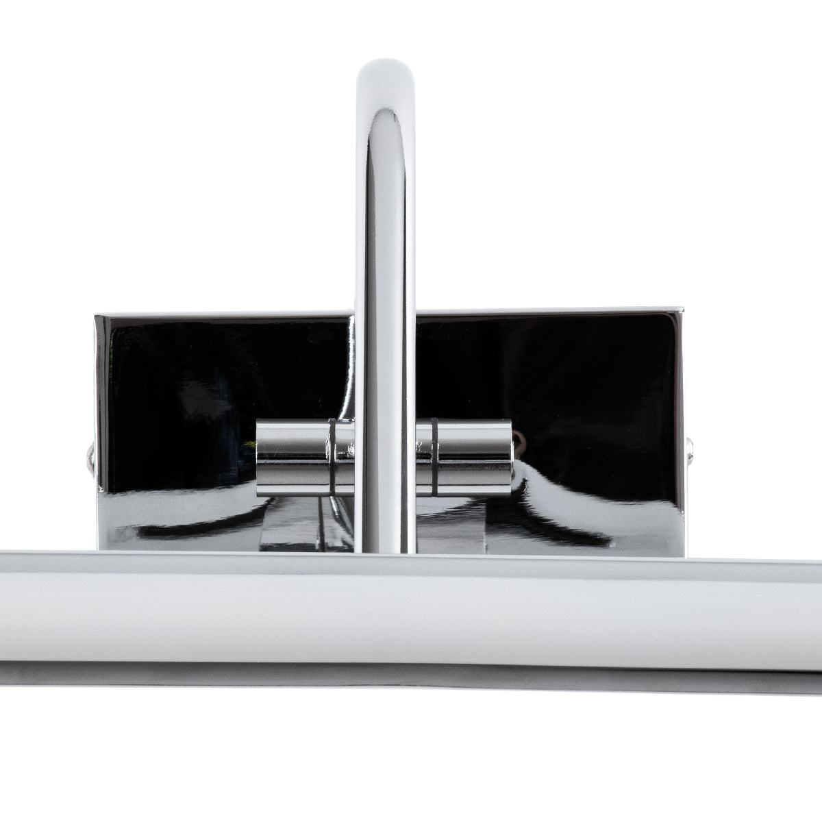 GLOBOSTAR® MIRA 60434 Μοντέρνο Φωτιστικό Τοίχου - Απλίκα Καθρέπτη Μπάνιου LED 12W 1400lm 120° AC 220-240V IP20 Φυσικό Λευκό 4500K - Bridgelux SMD Chip - Νίκελ Χρώμιο - Μ60 x Π20 x Υ13cm - 3 Χρόνια Εγγύηση - ledmania.gr