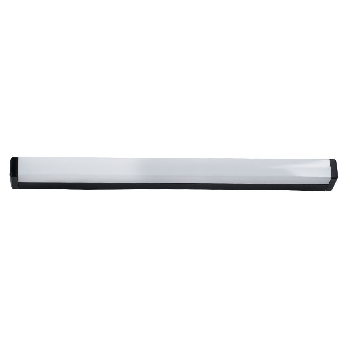 GLOBOSTAR® RENATA 60440 Μοντέρνο Φωτιστικό Τοίχου - Απλίκα Καθρέπτη Μπάνιου LED 12W 1400lm 180° AC 220-240V IP20 Φυσικό Λευκό 4500K - Bridgelux SMD Chip - Μαύρο Ματ - Μ60 x Π4 x Υ5.5cm - 3 Χρόνια Εγγύηση - ledmania.gr