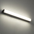 GLOBOSTAR® RENATA 60440 Μοντέρνο Φωτιστικό Τοίχου - Απλίκα Καθρέπτη Μπάνιου LED 12W 1400lm 180° AC 220-240V IP20 Φυσικό Λευκό 4500K - Bridgelux SMD Chip - Μαύρο Ματ - Μ60 x Π4 x Υ5.5cm - 3 Χρόνια Εγγύηση - ledmania.gr