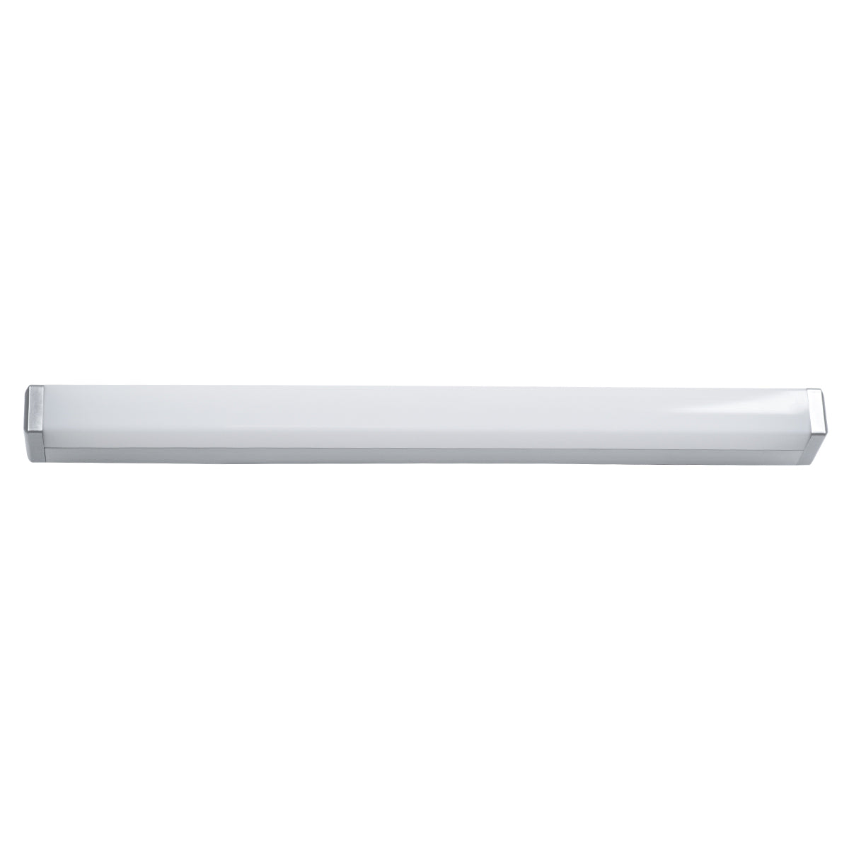 GLOBOSTAR® RENATA 60442 Μοντέρνο Φωτιστικό Τοίχου - Απλίκα Καθρέπτη Μπάνιου LED 12W 1400lm 180° AC 220-240V IP20 Φυσικό Λευκό 4500K - Bridgelux SMD Chip - Νίκελ Χρώμιο - Μ60 x Π4 x Υ5.5cm - 3 Χρόνια Εγγύηση - ledmania.gr