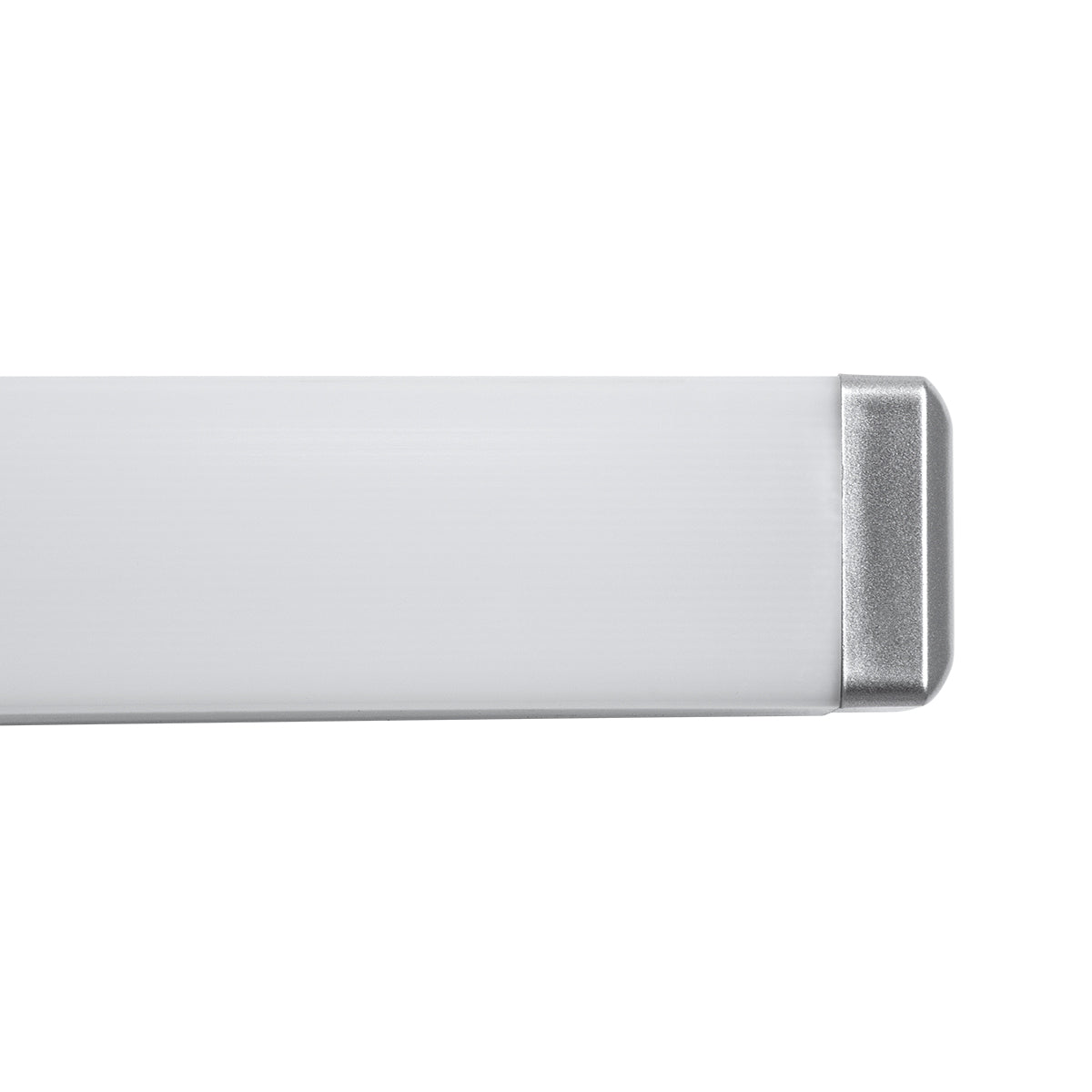 GLOBOSTAR® RENATA 60442 Μοντέρνο Φωτιστικό Τοίχου - Απλίκα Καθρέπτη Μπάνιου LED 12W 1400lm 180° AC 220-240V IP20 Φυσικό Λευκό 4500K - Bridgelux SMD Chip - Νίκελ Χρώμιο - Μ60 x Π4 x Υ5.5cm - 3 Χρόνια Εγγύηση - ledmania.gr