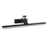 GloboStar® MARA 60446 Μοντέρνο Φωτιστικό Τοίχου - Απλίκα Καθρέπτη Μπάνιου - Πίνακα LED 12W 1400lm 120° AC 220-240V IP44 Μ60 x Π15 x Υ13cm - Φυσικό Λευκό 4500K - Μαύρο - 3 Χρόνια Εγγύηση - ledmania.gr