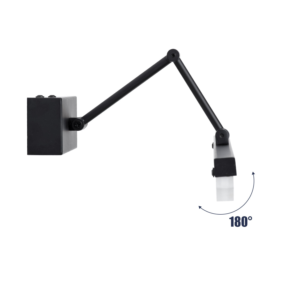 GloboStar® MARA 60446 Μοντέρνο Φωτιστικό Τοίχου - Απλίκα Καθρέπτη Μπάνιου - Πίνακα LED 12W 1400lm 120° AC 220-240V IP44 Μ60 x Π15 x Υ13cm - Φυσικό Λευκό 4500K - Μαύρο - 3 Χρόνια Εγγύηση - ledmania.gr