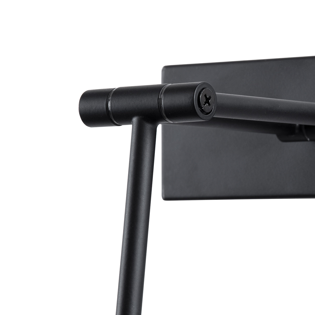 GloboStar® MARA 60446 Μοντέρνο Φωτιστικό Τοίχου - Απλίκα Καθρέπτη Μπάνιου - Πίνακα LED 12W 1400lm 120° AC 220-240V IP44 Μ60 x Π15 x Υ13cm - Φυσικό Λευκό 4500K - Μαύρο - 3 Χρόνια Εγγύηση - ledmania.gr