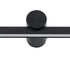 GloboStar® ROSA 60450 Μοντέρνο Φωτιστικό Τοίχου - Απλίκα Καθρέπτη Μπάνιου - Πίνακα LED 12W 1400lm 120° AC 220-240V IP44 Μ60 x Π15 x Υ7cm - Φυσικό Λευκό 4500K - Μαύρο - 3 Χρόνια Εγγύηση - ledmania.gr