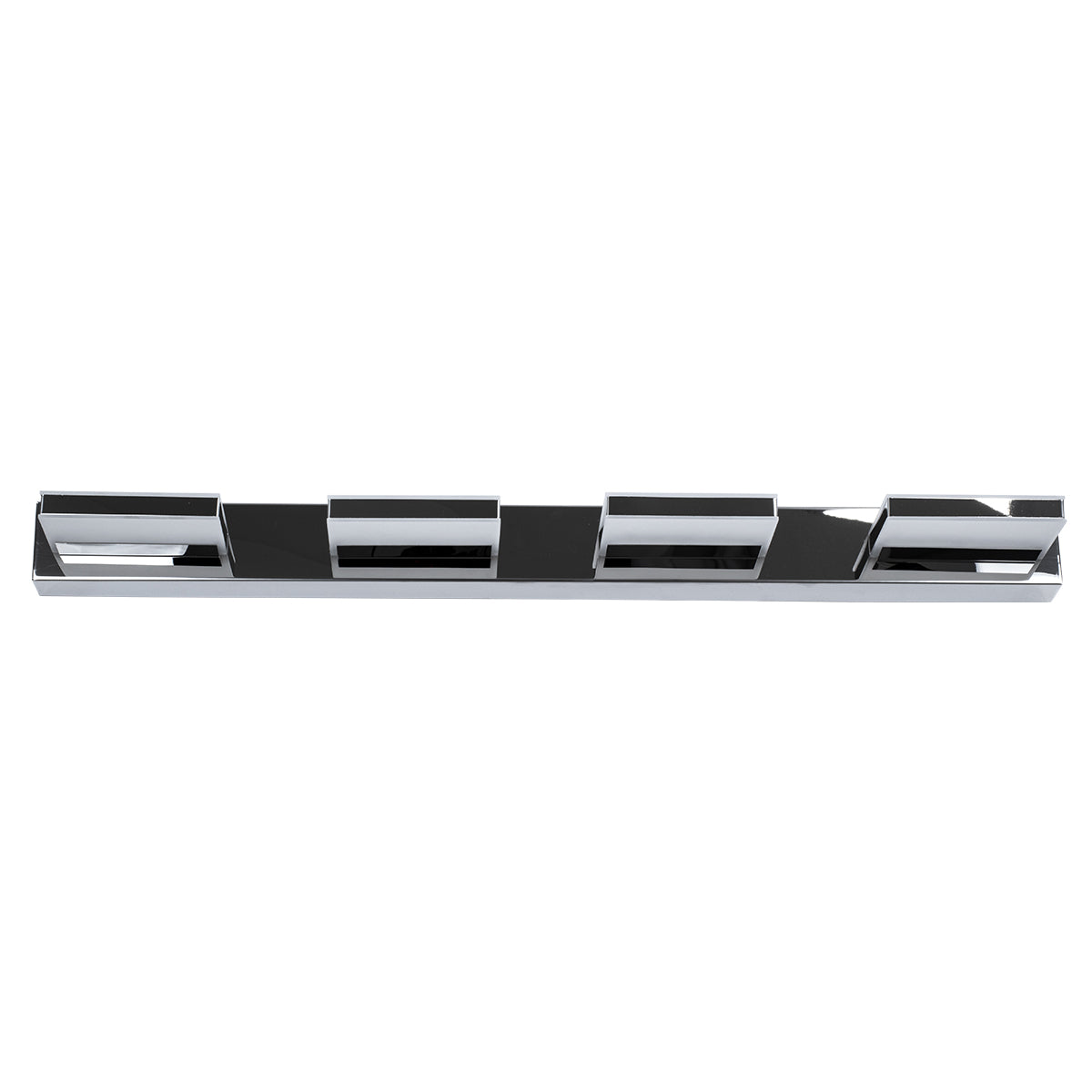 GLOBOSTAR® KARLA 60456 Μοντέρνο Φωτιστικό Τοίχου - Απλίκα Καθρέπτη Μπάνιου LED 14W 1600lm 180° AC 220-240V IP20 Φυσικό Λευκό 4500K - Lumileds SMD Chip & TÜV SÜD Driver - Νίκελ Χρώμιο - Μ60 x Π9 x Υ5cm - 3 Χρόνια Εγγύηση