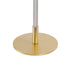 GloboStar® DALUMA 60469 Επιτραπέζιο Φωτιστικό LED CCT 8W 880lm 200° AC 220-240V - Εναλλαγή Φωτισμού μέσω On/Off All In One Ψυχρό 6000k+Φυσικό 4500k+Θερμό 2700k Μ15 x Π15 x Υ46cm - Χρυσό - 3 Χρόνια Εγγύηση - ledmania.gr