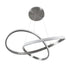 GLOBOSTAR® DEXTER 60948 Μοντέρνο Κρεμαστό Φωτιστικό Οροφής LED 72W 8064lm 300° AC 220-240V IP20 Ρυθμιζόμενο Λευκό CCT με Χειριστήριο από 2700K έως 6000K Dimmable - Lumileds SMD Chip - Νίκελ Βούρτσας - Μ56 x Π56 x Υ14cm - 3 Χρόνια Εγγύηση