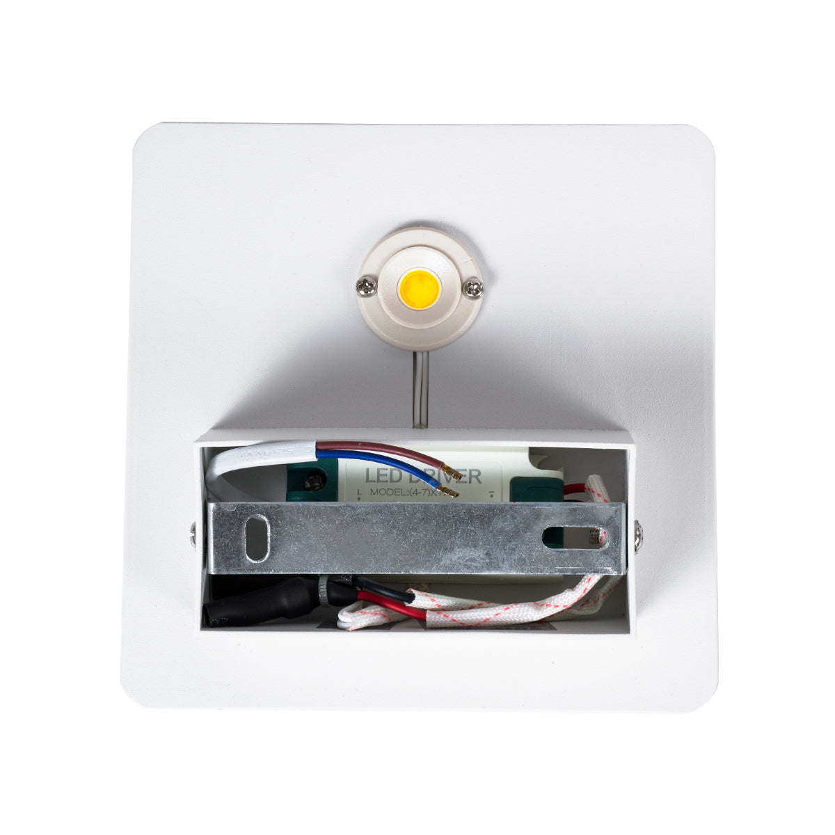 GloboStar® CUADRADO 60569 Φωτιστικό Τοίχου - Απλίκα Αρχιτεκτονικού Φωτισμού Εσωτερικού/Εξωτερικού Χώρου Up or Down LED 10W 1000lm 60° AC220-240V Αδιάβροχο IP65 - Σώμα Αλουμινίου & Tempered Glass - Μ14 x Π14 x Υ4.5cm - Θερμό Λευκό 2700K - Λευκό - Bridge... - ledmania.gr