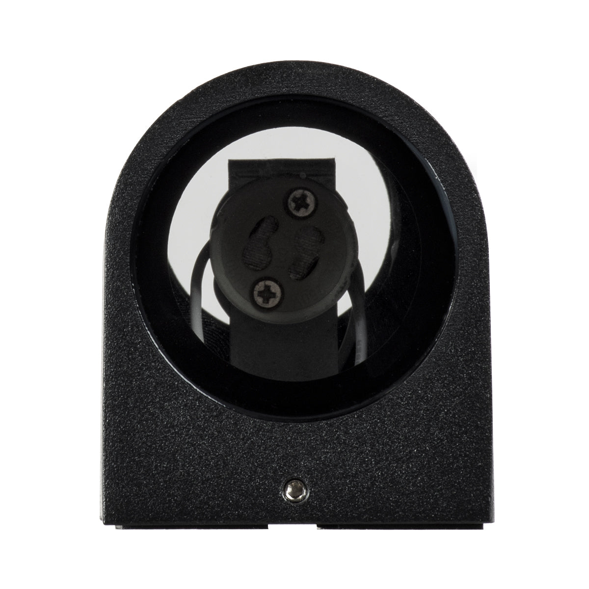 GloboStar® MURANO 60610 Φωτιστικό Τοίχου - Απλίκα Αρχιτεκτονικού Φωτισμού Εξωτερικού Χώρου Up & Down Αλουμινίου με Ντουί 2 x GU10 AC 220-240V Αδιάβροχο IP65 L15 x W8 x H6.8cm - Μαύρο - 5 Years Warranty - ledmania.gr
