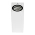GloboStar® BURANO 60614 Φωτιστικό Τοίχου - Απλίκα Αρχιτεκτονικού Φωτισμού Εξωτερικού Χώρου Up & Down Αλουμινίου με Ντουί 2 x GU10 AC 220-240V Αδιάβροχο IP65 L15 x W8 x H6.8cm - Λευκό -  5 Years Warranty - ledmania.gr