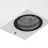 GloboStar® BURANO 60614 Φωτιστικό Τοίχου - Απλίκα Αρχιτεκτονικού Φωτισμού Εξωτερικού Χώρου Up & Down Αλουμινίου με Ντουί 2 x GU10 AC 220-240V Αδιάβροχο IP65 L15 x W8 x H6.8cm - Λευκό -  5 Years Warranty - ledmania.gr