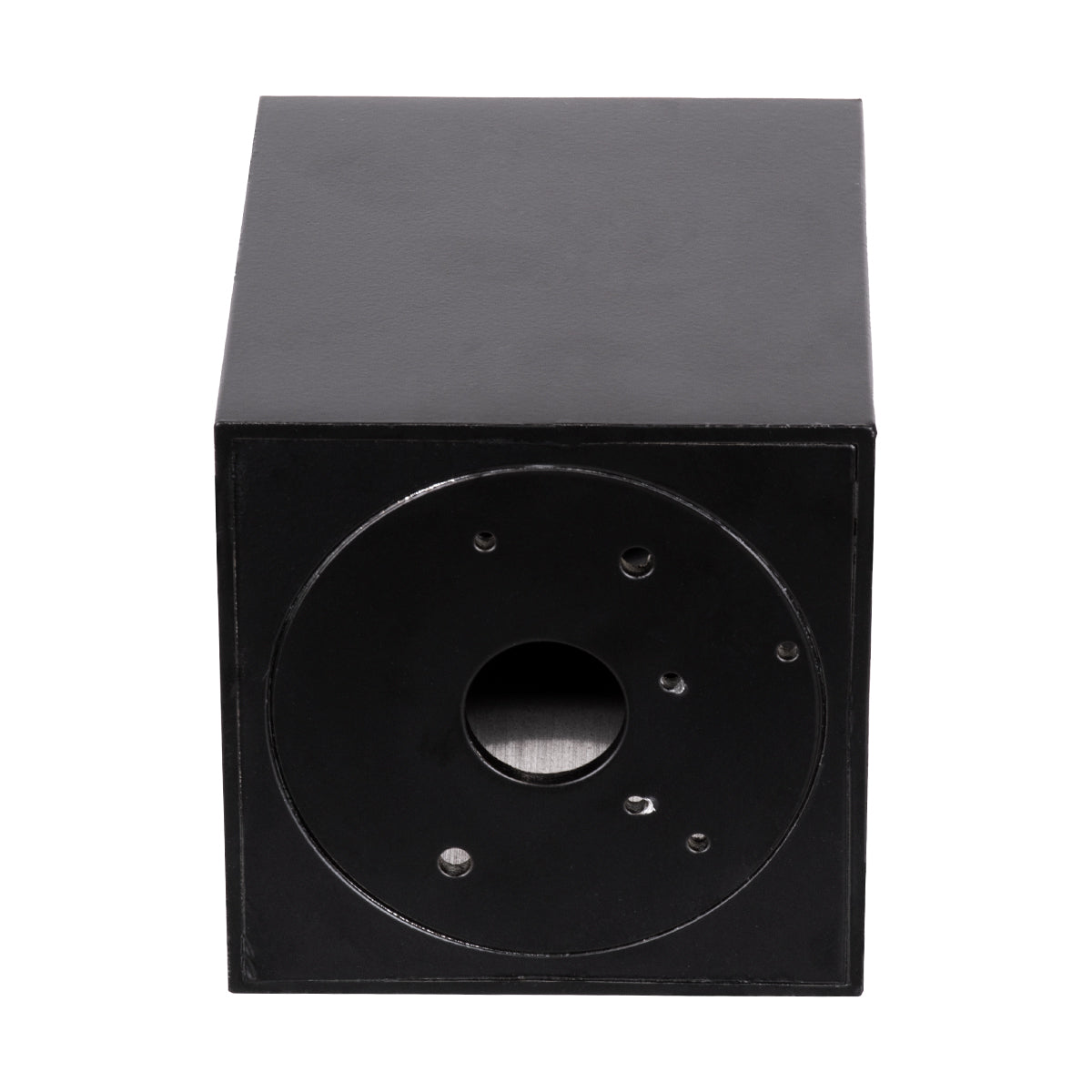 GloboStar® AKIRA 60621 Επιφανειακό Κινούμενο Τετράγωνο Φωτιστικό Σποτ Αλουμινίου με Ντουί GU10 AC 220-240V IP44 Μ8 x Π8 x Υ10cm - Μαύρο - 5 Years Warranty - ledmania.gr