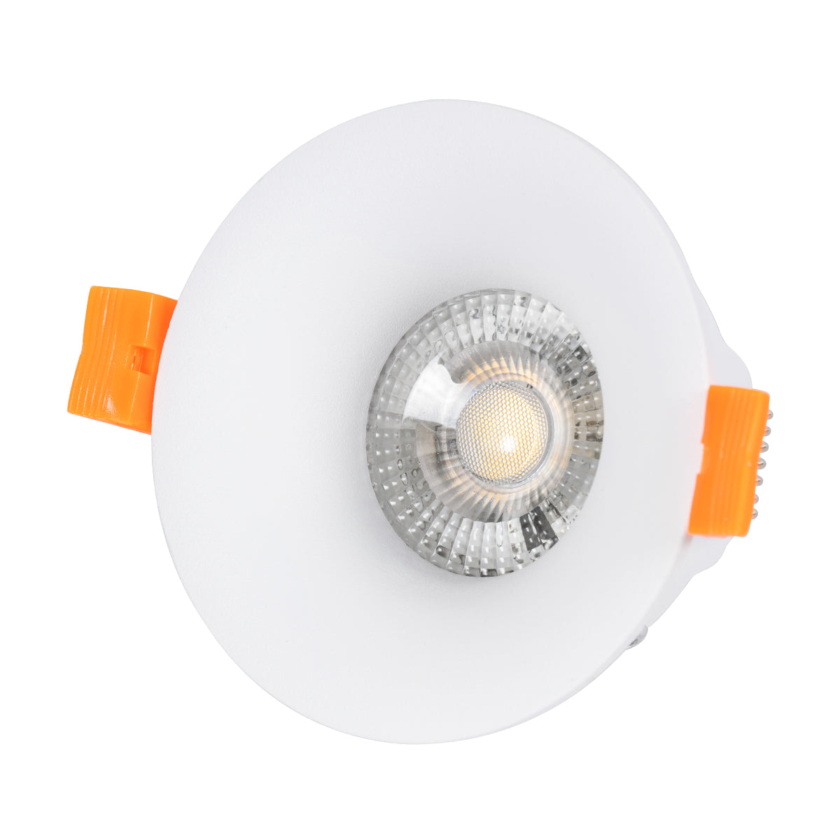 GloboStar® OMICRON 60632 Χωνευτό Στρόγγυλο Σποτ Οροφής για Λάμπα MR16/GU10 - IP20 - Χυτό Αλουμίνιο - Φ8.5 x Υ3cm - Λευκό - 5 Years Warranty - ledmania.gr