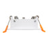 GloboStar® OMICRON 60632 Χωνευτό Στρόγγυλο Σποτ Οροφής για Λάμπα MR16/GU10 - IP20 - Χυτό Αλουμίνιο - Φ8.5 x Υ3cm - Λευκό - 5 Years Warranty - ledmania.gr