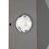 kelvo® ARKOS KLV-101-0111 Μοντέρνο Φωτιστικό Τοίχου - Απλίκα LED 8W 840lm 15° AC 220-240V Αδιάβροχο IP65 Θερμό Λευκό 2700K - Lumileds COB Chip & TÜV SÜD Driver - Γκρι Ανθρακί Ματ - Μ14 x Π5.5 x Υ14cm - 5 Χρόνια Εγγύηση