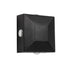 kelvo® ARKOS KLV-101-0110 Μοντέρνο Φωτιστικό Τοίχου - Απλίκα LED 8W 840lm 15° AC 220-240V Αδιάβροχο IP65 Θερμό Λευκό 2700K - Lumileds COB Chip & TÜV SÜD Driver - Μαύρο Ματ - Μ14 x Π5.5 x Υ14cm - 5 Χρόνια Εγγύηση